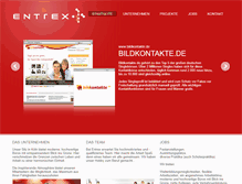 Tablet Screenshot of entrex.de